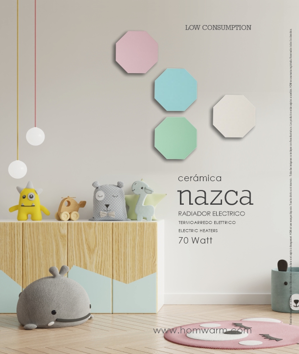 Calentador de toallas eléctrico - Radiador eléctrico REGALATE MIMOS CALIDOS. Personaliza tu radiador toallero HOM 3 2022 Hom Radiatori Design