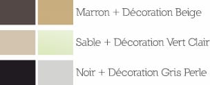 sèche-serviettes électrique et radiateurs color resin with decoration