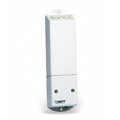 Ricevitore WATTS Serie BT-WR02 RF è un dispositivo di ricezione RF a muro studiato per controllare sistemi di regolazione climatica in abbinamento alla Serie 02 dei termostati BT-DRF02 oppure BT-DPRF 02.